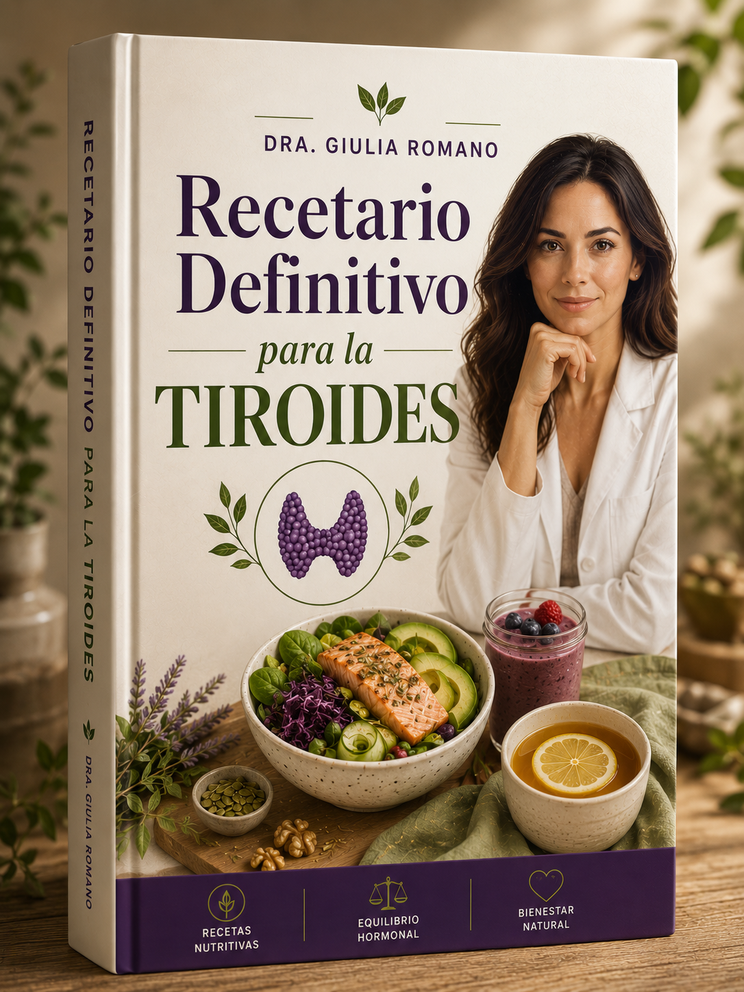 Recetario Definitivo Para la Tiroides más 5 Bonus de Regalo