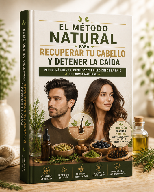 Método Natural para Recuperar tu Cabello y Detener la Caída